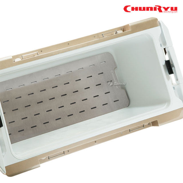 천류 아이스박스 쿨러 65L 대장쿨러 갈치 낚시 캐리어 깔판 포함 - 상세 이미지 4