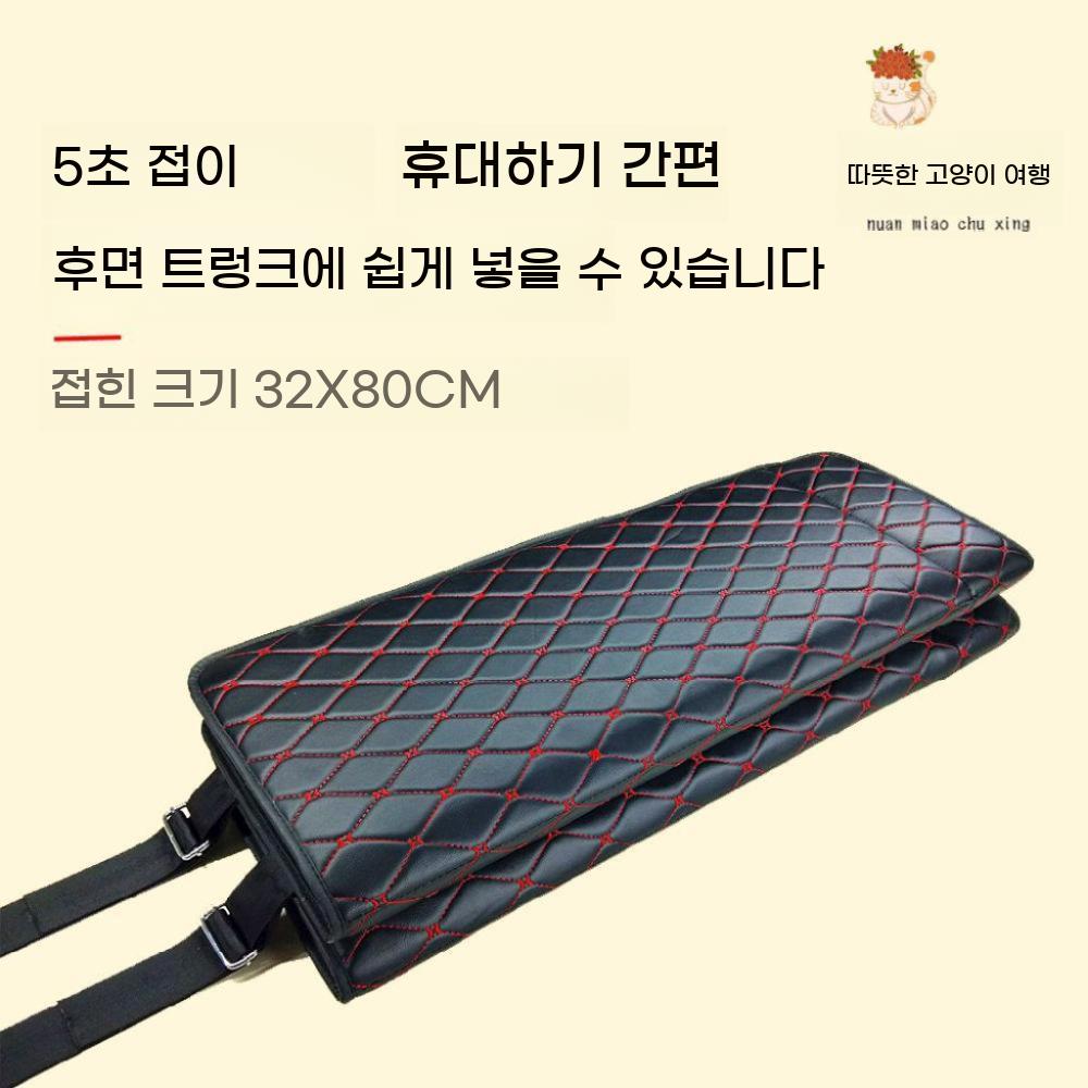 SUV 평탄화보드 세단 뒷자리 따뜻한 차박매트 자동차뒷자리매트 슬림핏 신박 뒷좌석 - 상세 이미지 5
