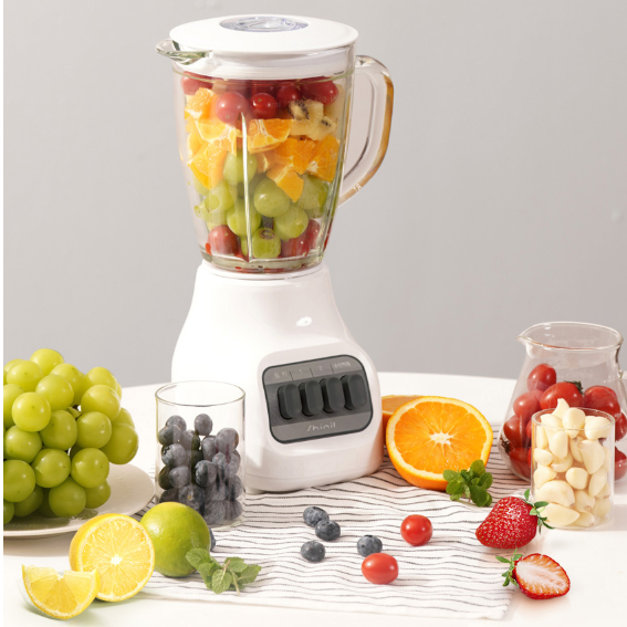 신일믹서기 과일쥬스 얼음스무디 미니 유리컵 초강력 블렌더