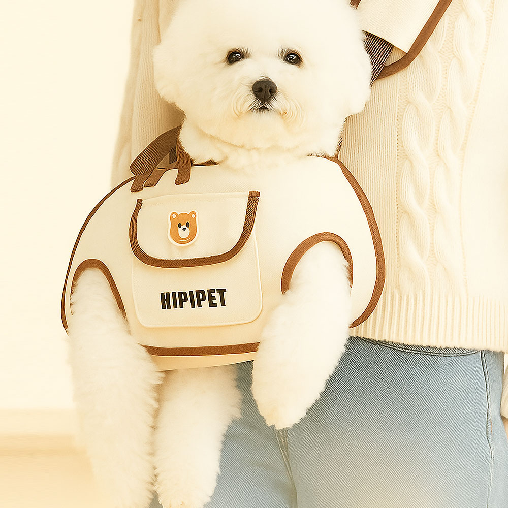 2006/ 강아지 고양이 반려견 들고 메고 크로스백 애견 산책 외출 소형견 이동가방 - 상품 이미지