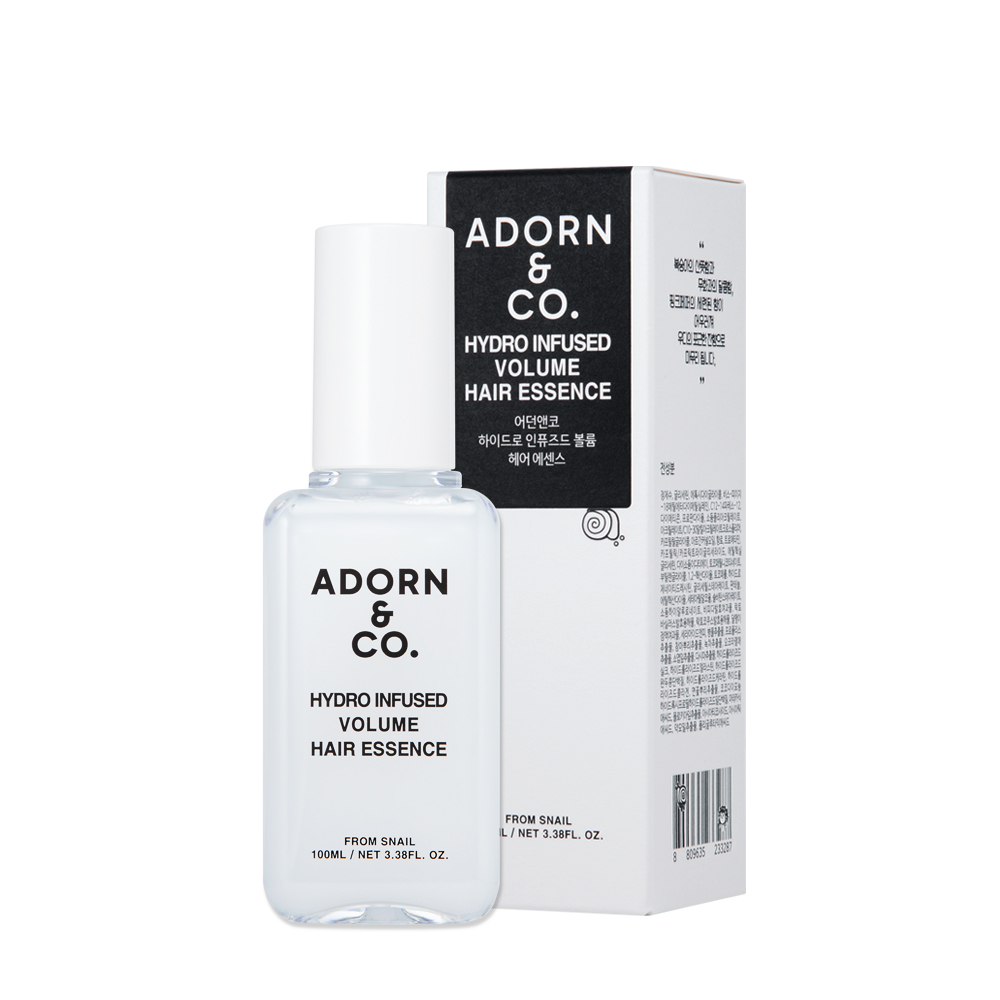 어던앤코 아르간오일 볼륨 헤어 에센스 단백질 수분 향기좋은 잔머리정돈 열보호 100ml - 메인 이미지