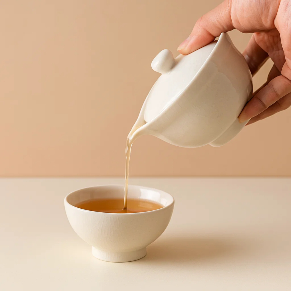 국산 1인 백자 다도세트 전통 도자기 다도 다기 차도구 다관 다구 용품 답례 선물