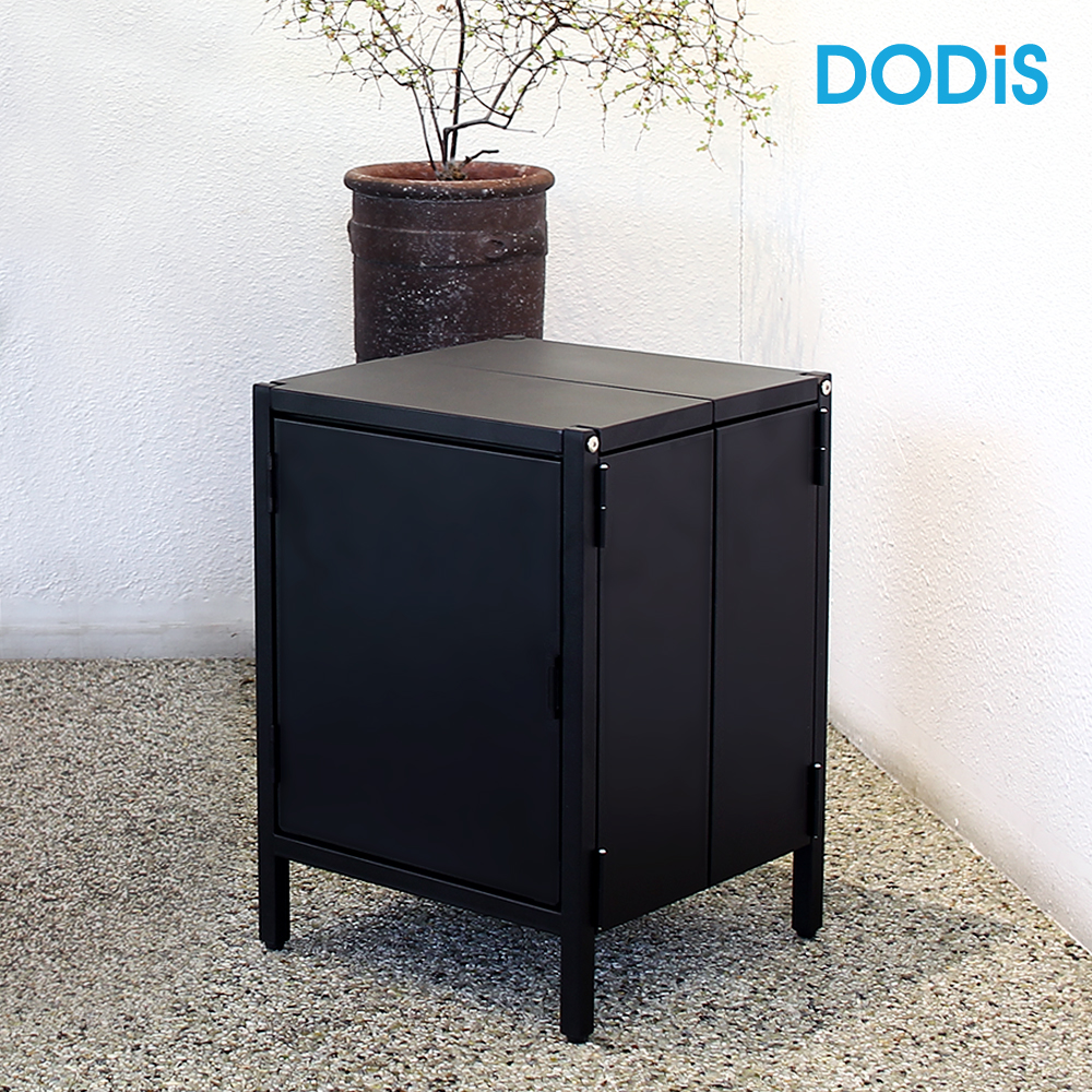 폴딕스 001 모듈 수납장 접이식 미드센츄리 폭좁은 틈새 거실 철제 베란다 수납장