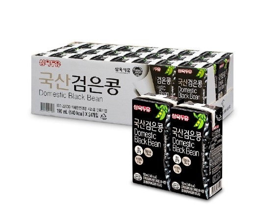 삼육두유 검은콩 국산 두유 190ml 24팩 코스트코