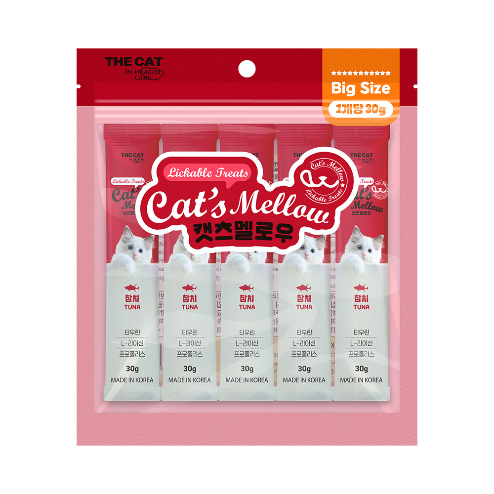 더캣 고양이 츄르 캣츠멜로우 참치, 150g, 1개 - 메인 이미지