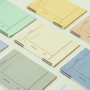 [SET] 뮤니드 스프링 파스텔 수학 연습장 코넬 라인 노트 세트 실사용 후기 | 효과 있을까? - 상품 이미지 1