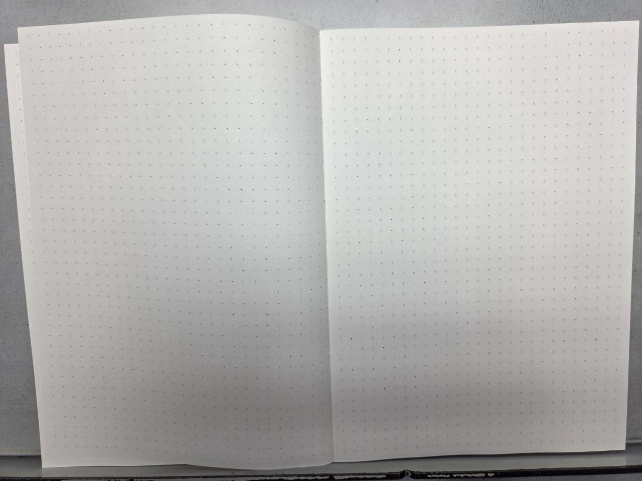 상지사 표지없는 노트 A5 도트 만년필 공책 연습장 양장 필사 드로잉 그리드 라인 무지