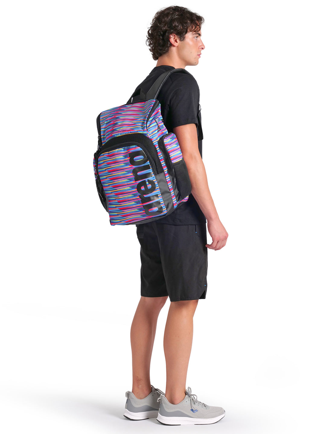 아레나 스피키 III 35L 올오버 수영 백팩 Racing Stripes - 상세 이미지 5