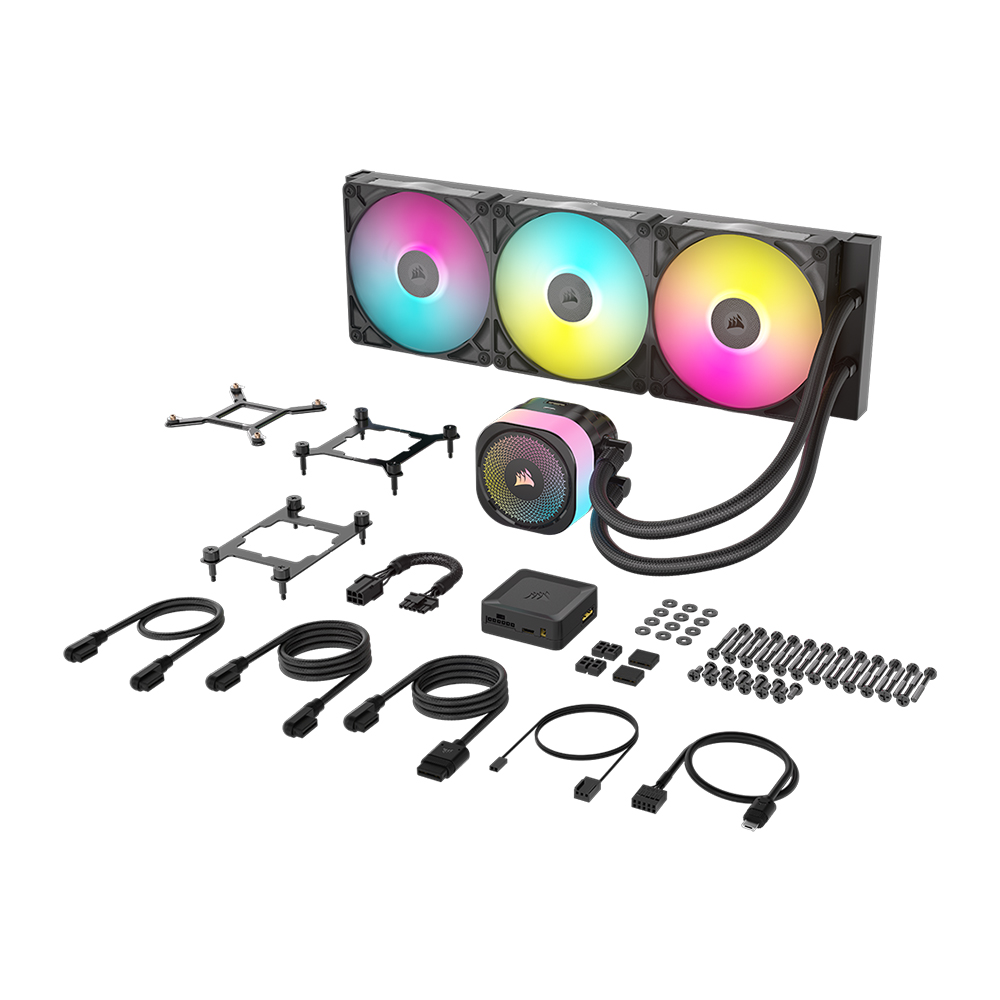 커세어 iCUE LINK TITAN 420 RX RGB 블랙 수랭 쿨러 - 상세 이미지 4