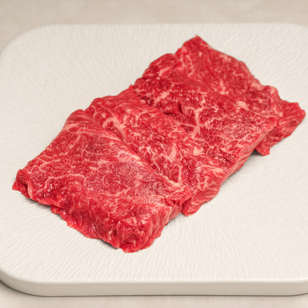 투뿔 한우 300g 프리미엄 등심 안심 채끝살 부채살 소고기 구이용 선물세트 - 상세 이미지 4