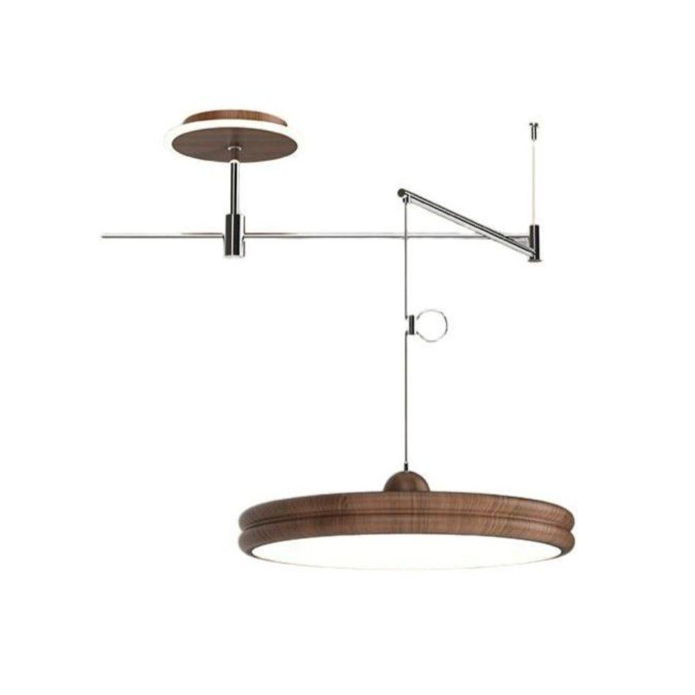 식탁 조명 주방 전구 천장등 펜던트 각도조절 포인트 전등 브라운 30CM 3색 - 상품 이미지