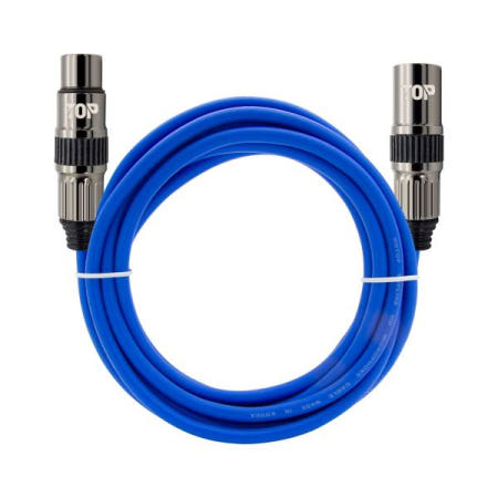 HDTOP HDTOP XLR 블루 연장 케이블 (1m, HT-TP1371)