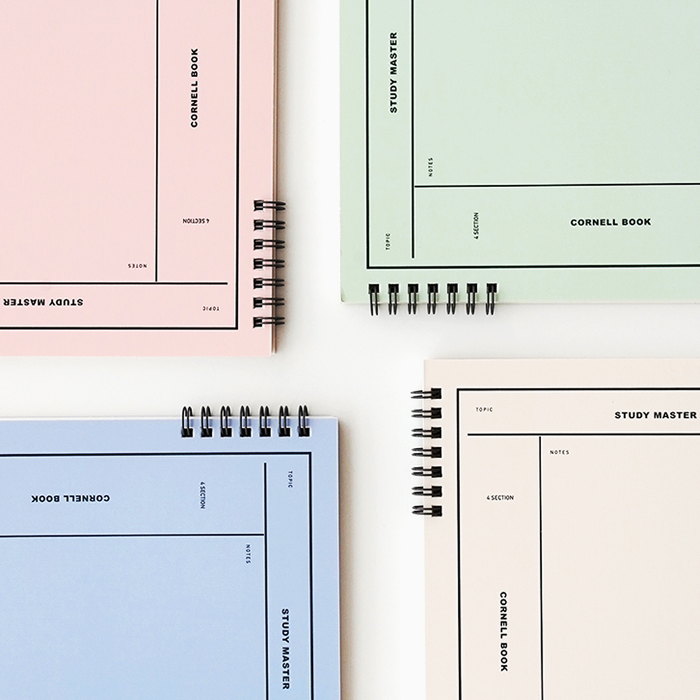 [SET] 뮤니드 스프링 7.5mm 코넬 라인 노트 세트 이미지 4