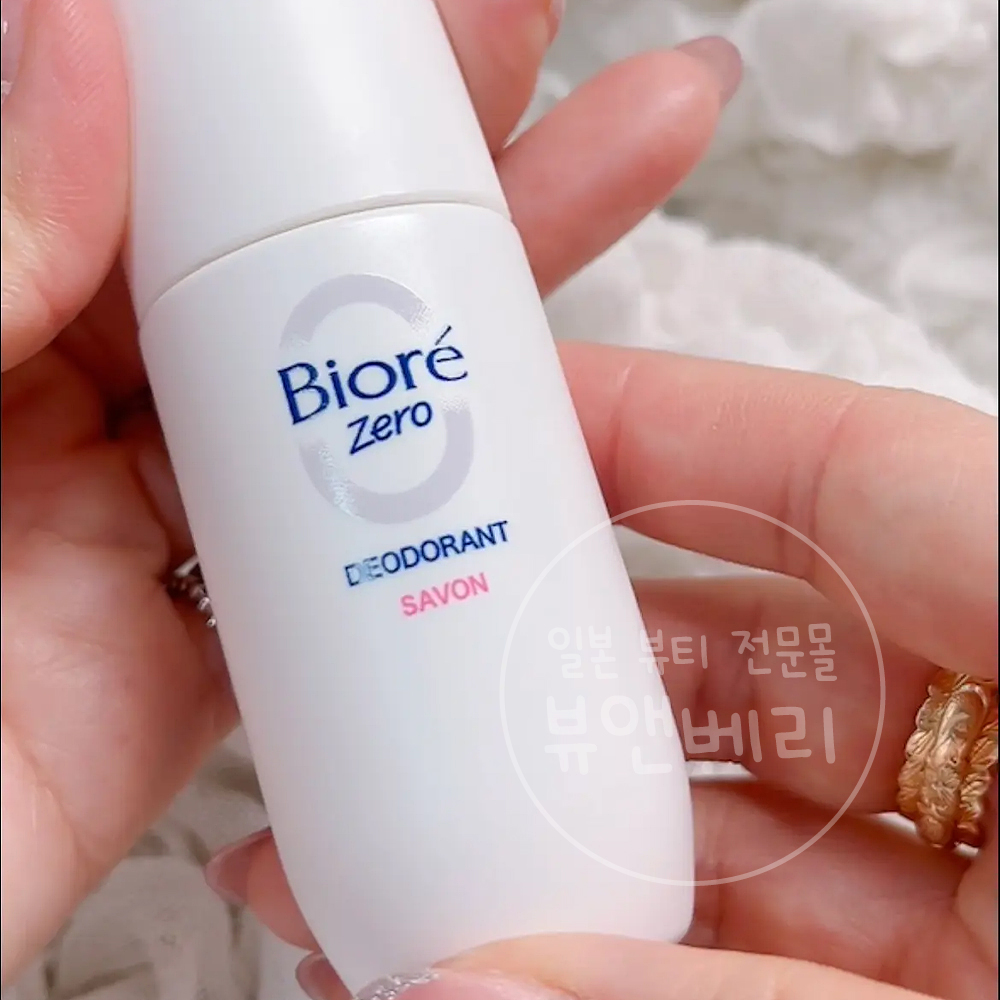 비오레 Zero 약용 데오드란트 롤온 무향, 40ml, 1개 - 상세 이미지 4