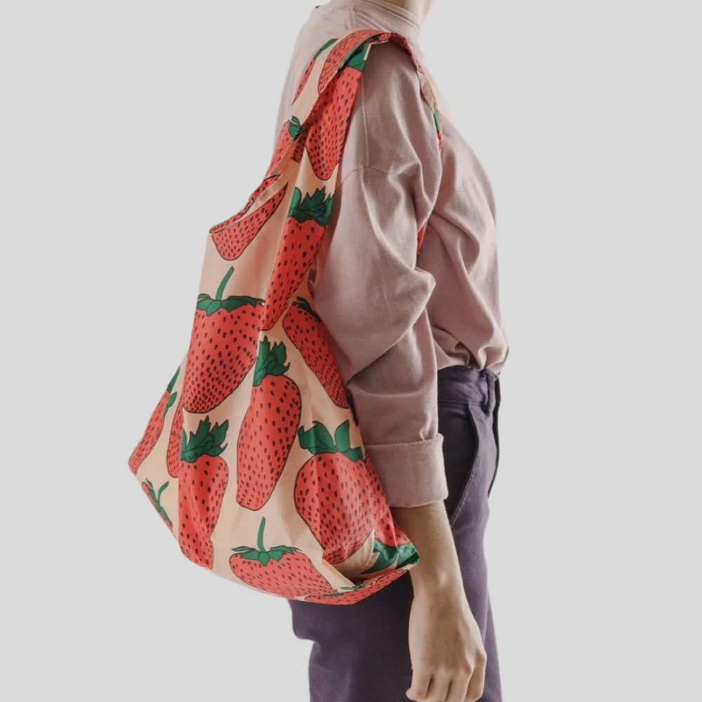 바쿠 숄더백 STANDARD BAGGU 스트로베리 4580676198776 - 상세 이미지 3