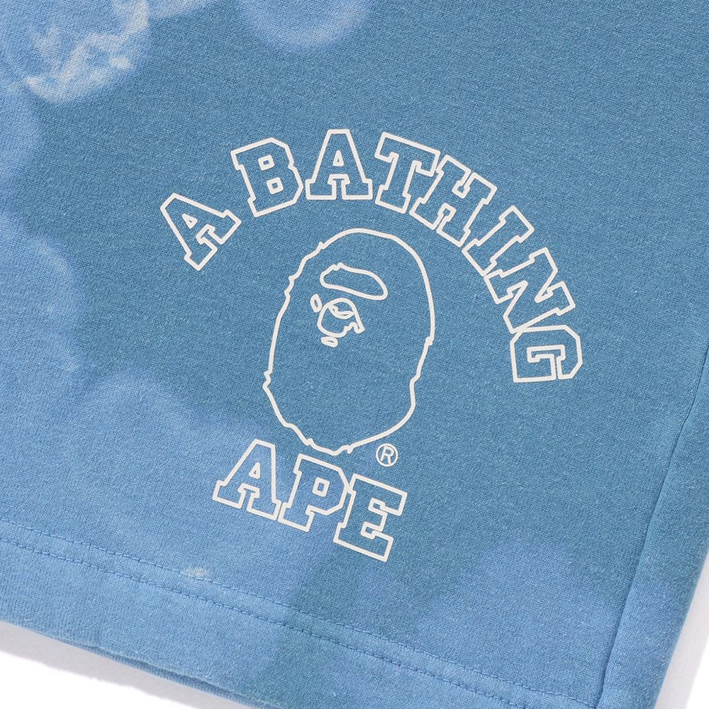 베이프 반바지 HAND DYE RELAXED FIT SWEAT SHORTS 1L30-153-005 - 상세 이미지 4