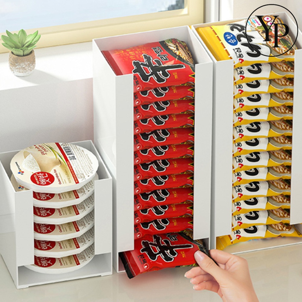 팬트리 수납 정리함 라면 햇반 수납 선반 긴 와이드 정리 보관함