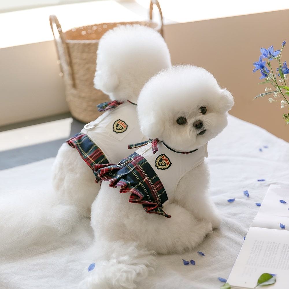 펫츠랜드 강아지 하네스옷 소형견 하네스 엘리트