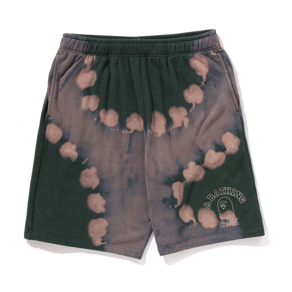 베이프 반바지 HAND DYE RELAXED FIT SWEAT SHORTS 1L30-153-005 - 상세 이미지 2