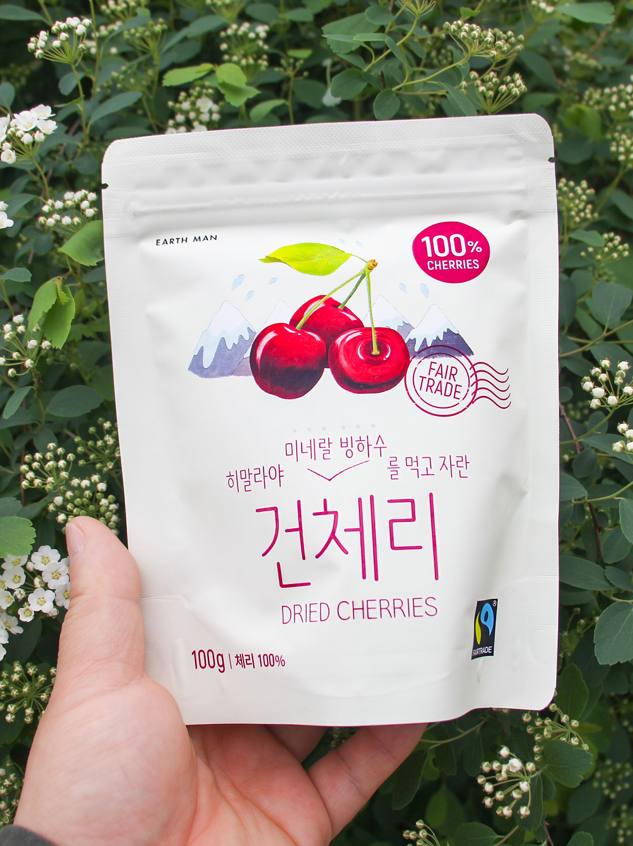 무설탕 건과일 건체리 25g 공정무역 어스맨 - 상세 이미지 4
