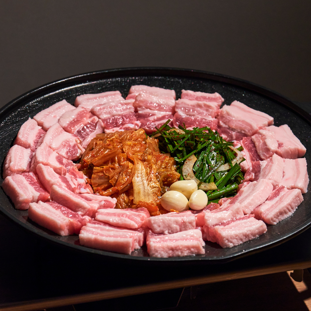 고기소녀 삼겹살 5kg 통오겹살 듀록 구이 냉동 통삼겹