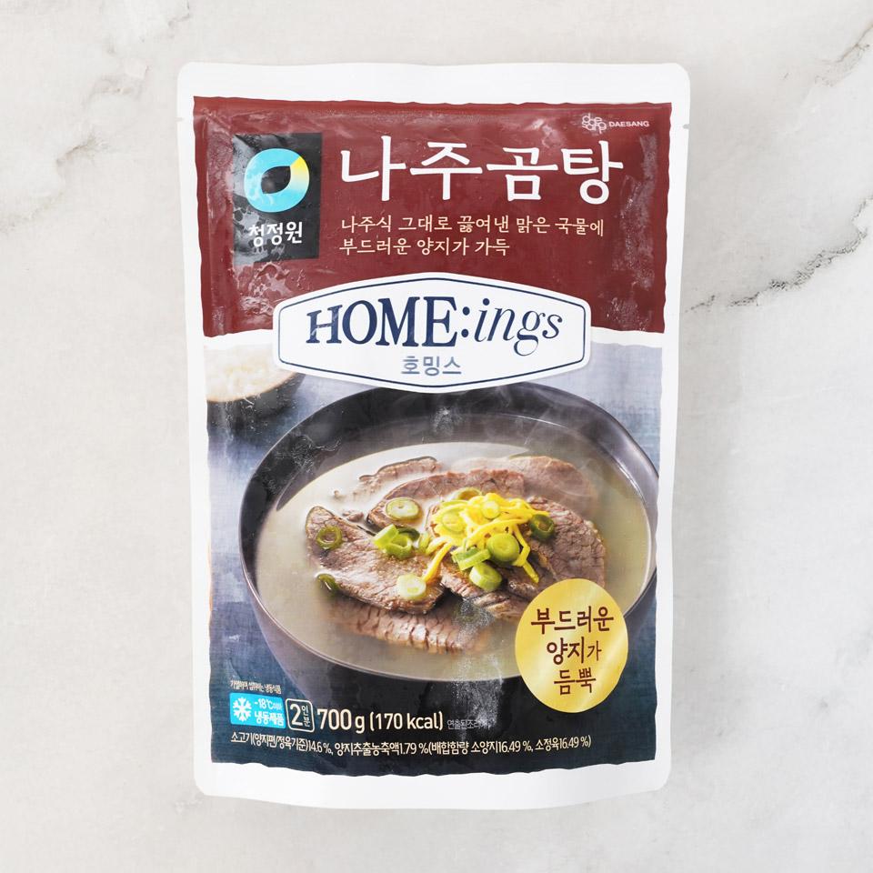 메가마트 대상 청정원 호밍스 나주곰탕 700g - 상품 이미지