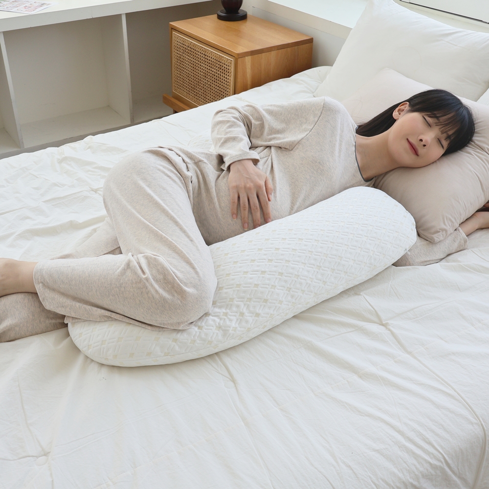 띵덕 T자형 임산부 바디필로우 베개 배받침 임신축하선물