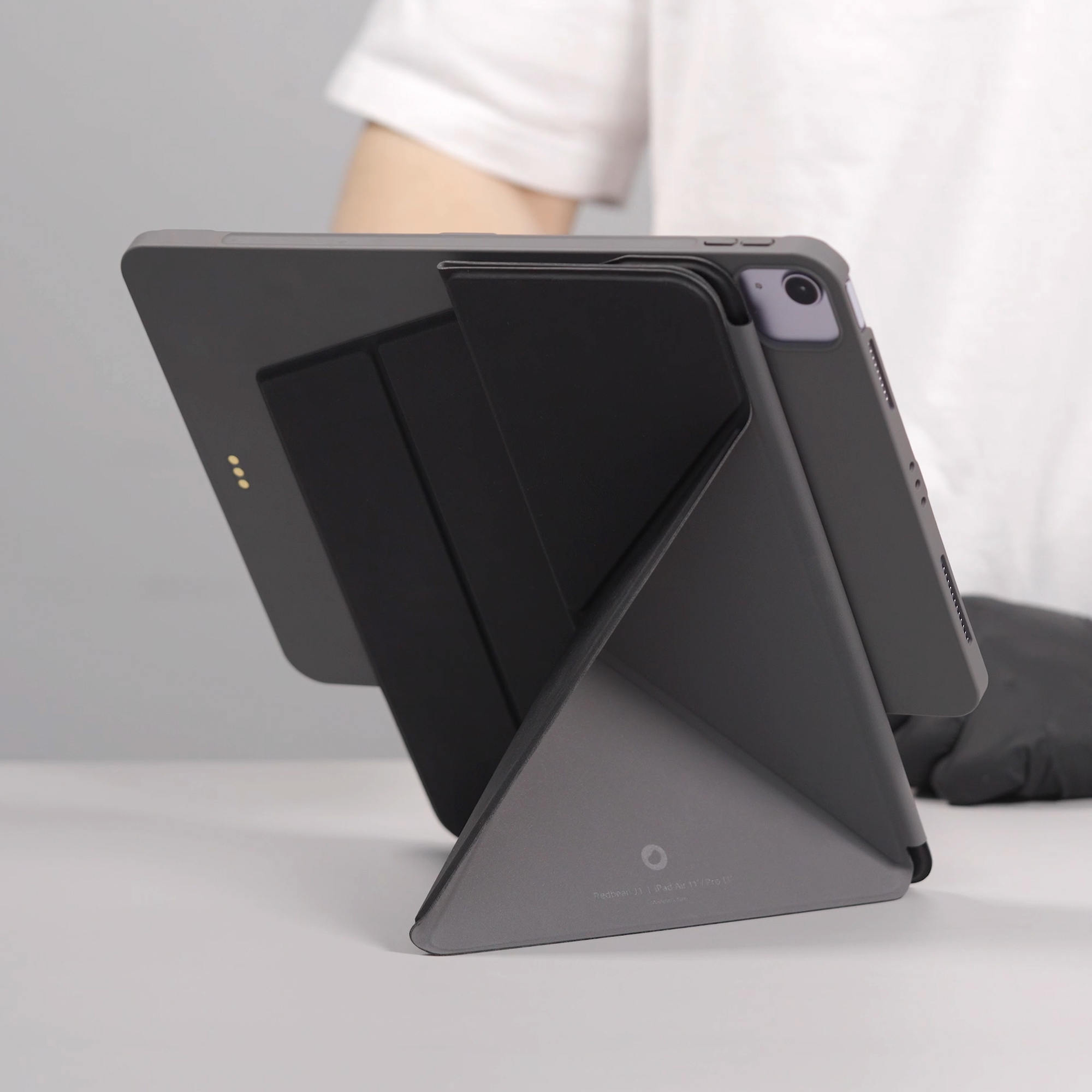 레드빈 매직키보드 호환 분리형 아이패드 케이스 베이지, 아이패드에어11 4세대 - 상세 이미지 5