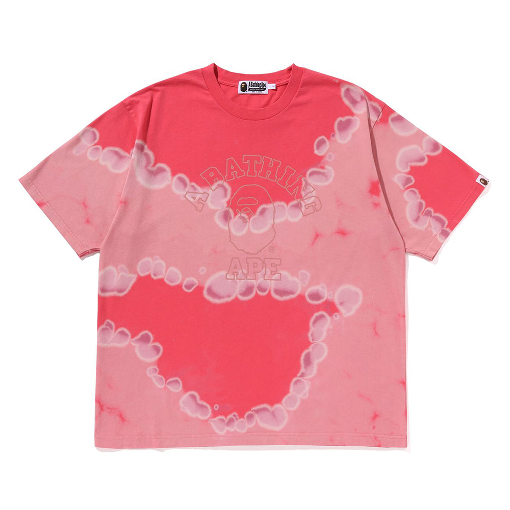 베이프 반팔티 HAND DYE COLLEGE RELAXED FIT TEE 1L30-109-015 - 상세 이미지 3