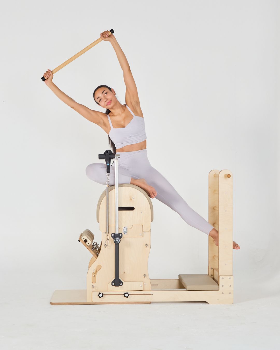모션케어 듀얼 필라테스기구 체어와 바렐을 동시에 합쳐진 제품 / Home pilates chiar+barrel dual - 상세 이미지 5