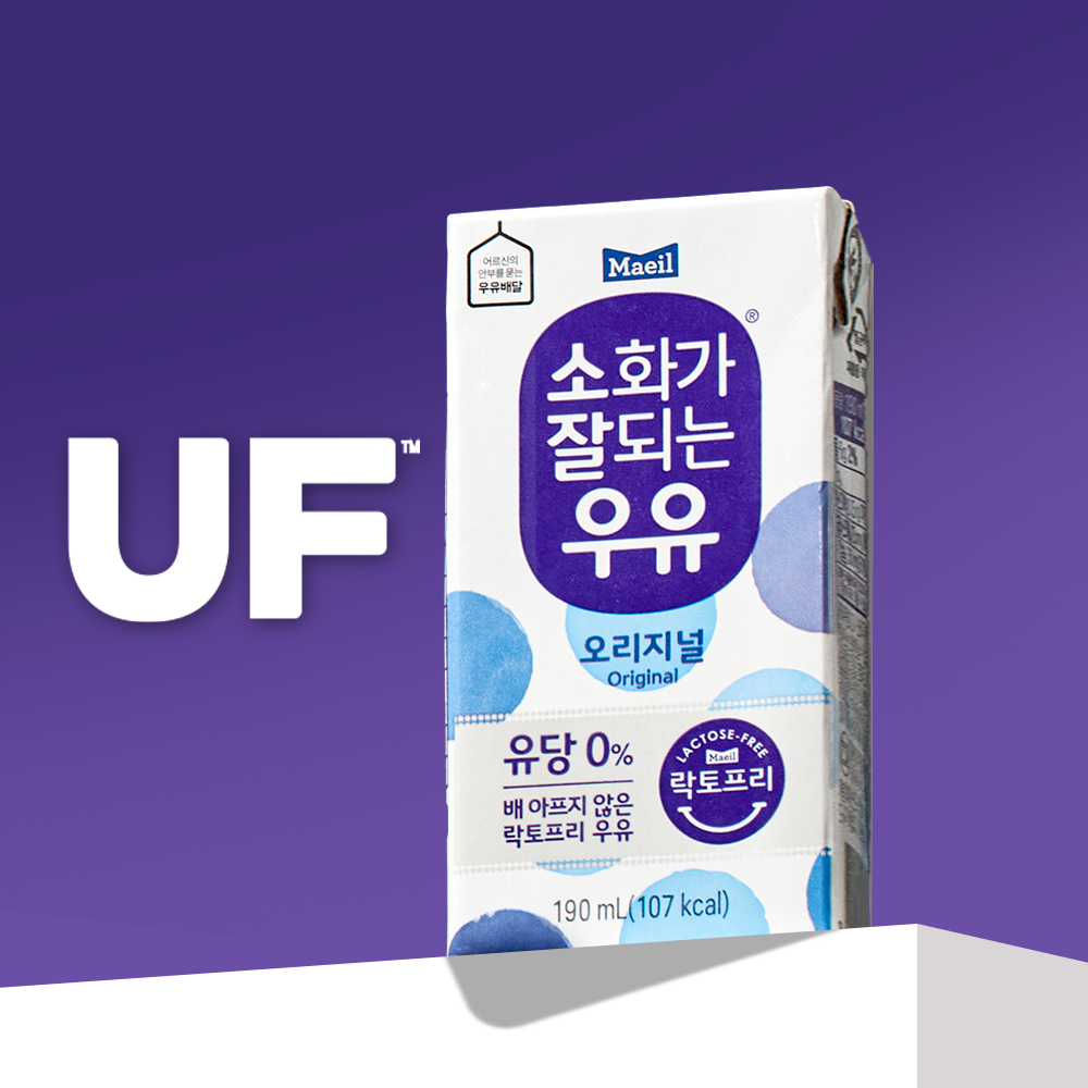 매일유업 소화가 잘되는 우유(락토프리) 멸균 오리지널 190ml 24팩