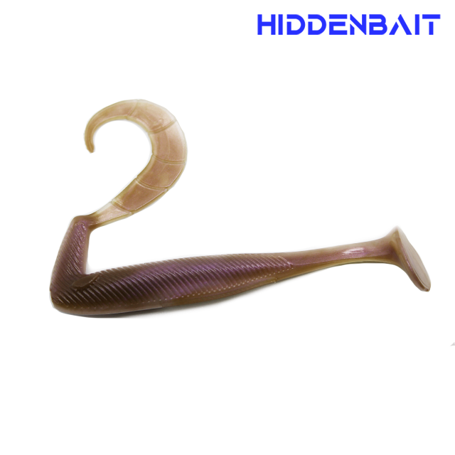 히든베이트 스카티 쉐드웜 배스낚시 배스웜 소프트베이트 H205 M.PUMPKIN, 10cm(4인치) - 메인 이미지