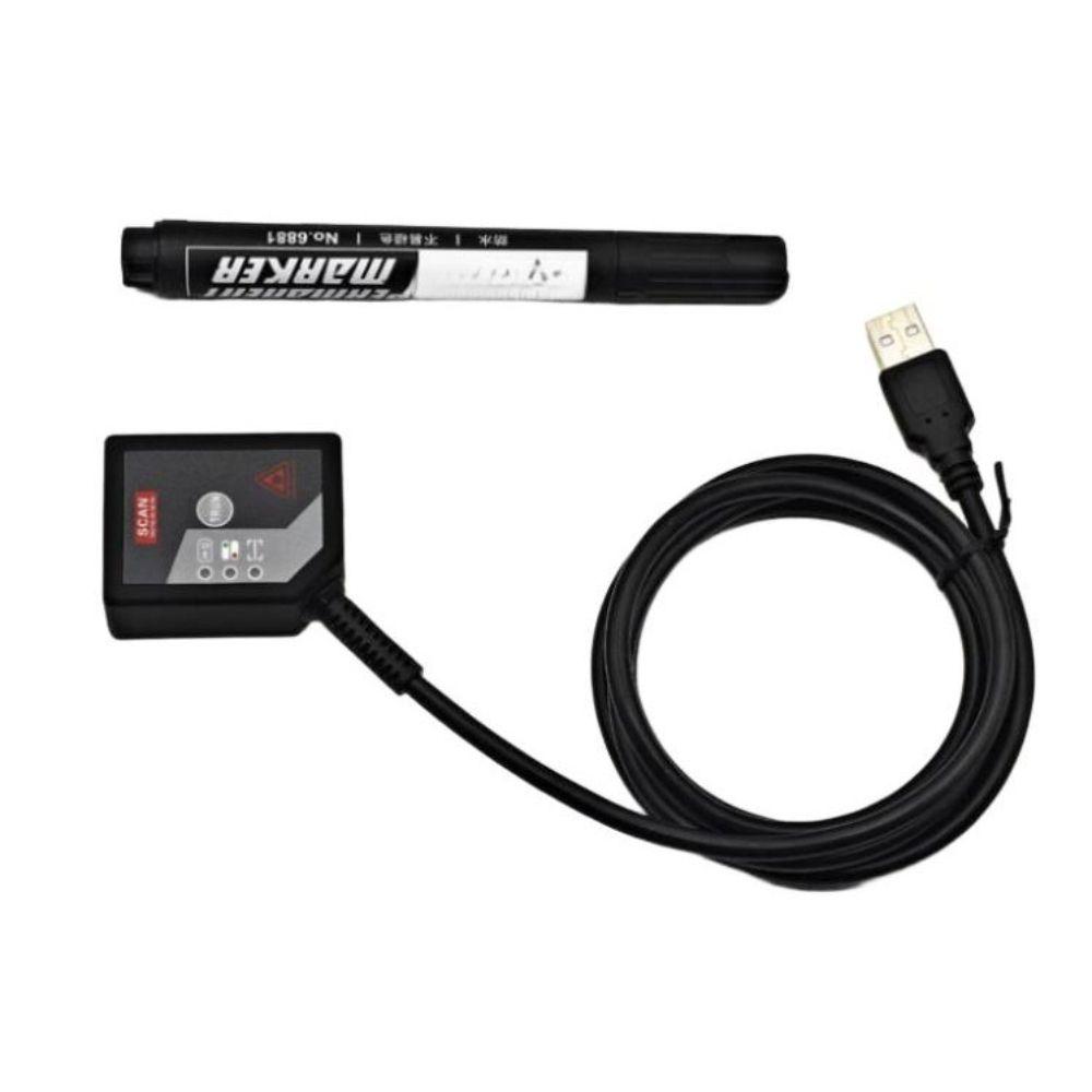 QR코드 스캐너 바코드 고속 스캐닝 리더기 생산라인 컨베이어 USB 표준 - 상세 이미지 2