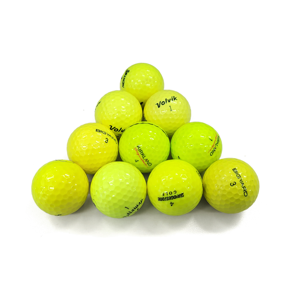 로스트볼 골프 공 볼 10알 칼라