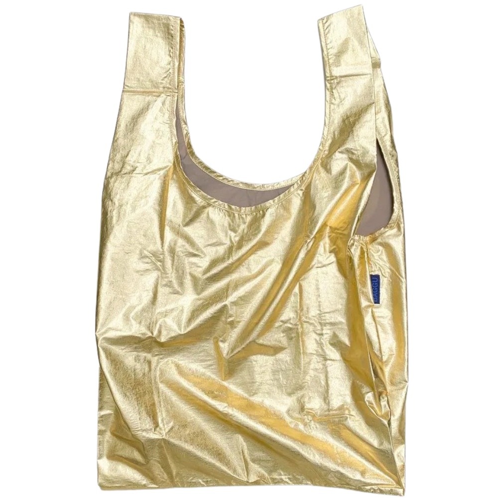 바쿠 숄더백 STANDARD BAGGU 메탈릭골드 4580676199124 - 메인 이미지
