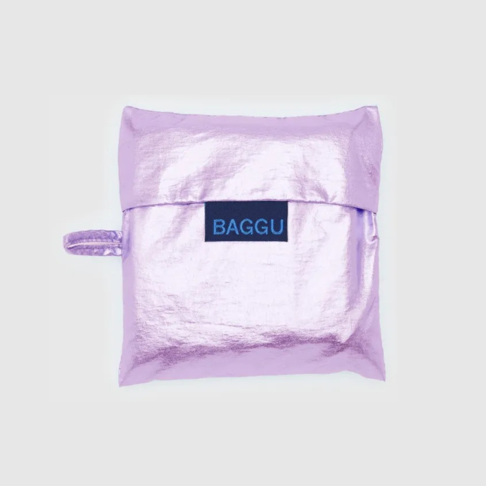 바쿠 숄더백 STANDARD BAGGU 메탈릭 라이트핑크 4582698812807 - 상세 이미지 3