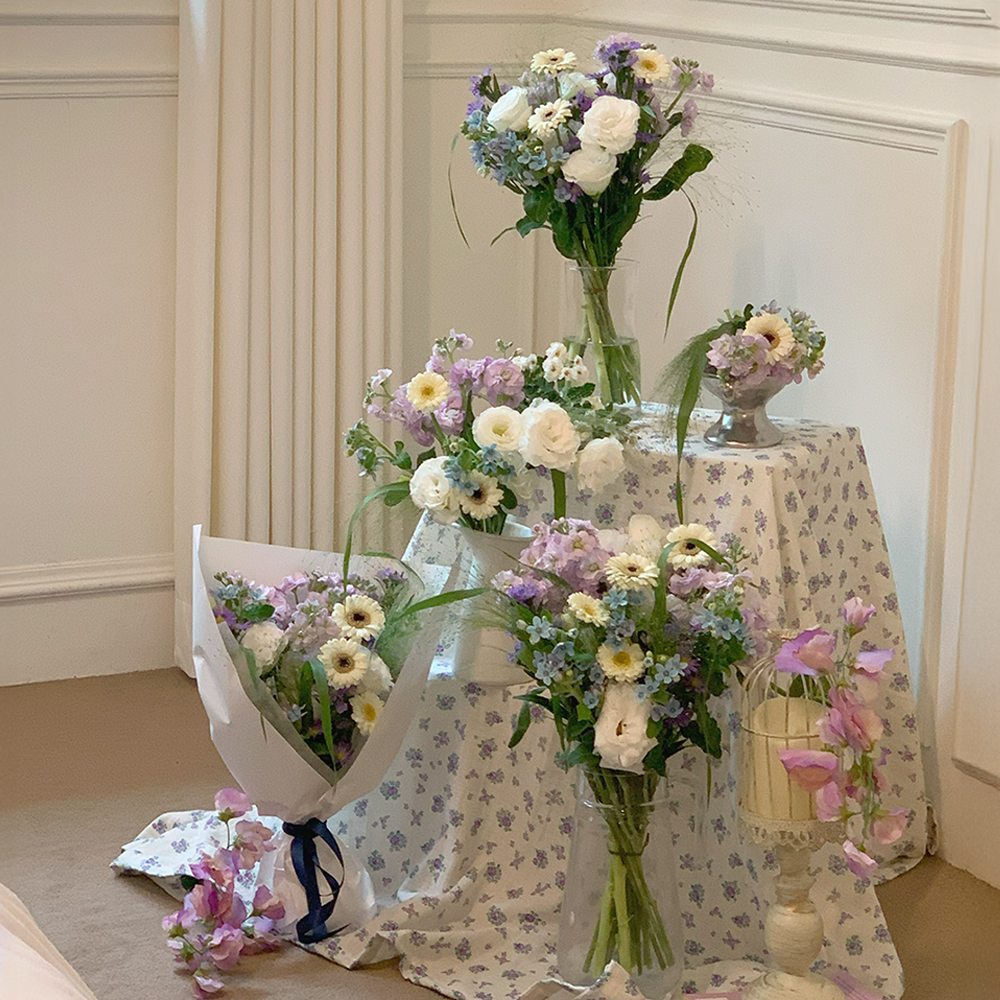 [재구매율 84%]  플립플라워 생화 꽃정기구독 꽃구독 생화구독 꽃배달 이미지 2