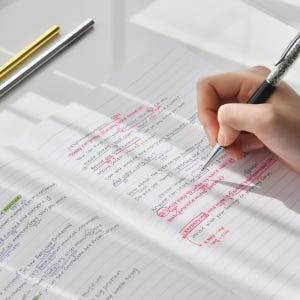 뮤니드 It handy B5 컬러 7.5mm 라인 노트 실사용 후기 | 효과 있을까? - 상품 이미지 2