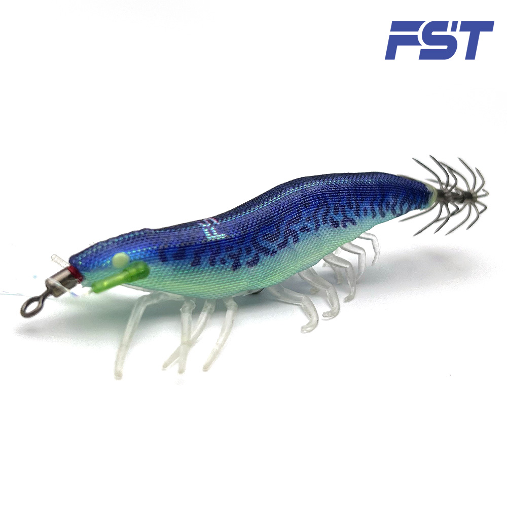 리얼 새우에기 쉬림프 한치 주꾸미 문어 갑오징어 에기 미니 우마이에기 08 고등어 (레인보우실크), 60mm