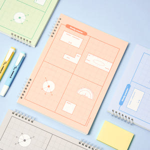 [SET] 뮤니드 스프링 4분할 5mm 그리드 노트 세트 실사용 후기 | 효과 있을까? - 상품 이미지 2