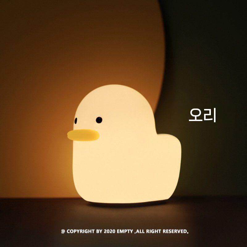 DASHING 덕램프 두두덕 수면등 무드등 터치감응형 귀여운 캐릭터형 - 메인 이미지