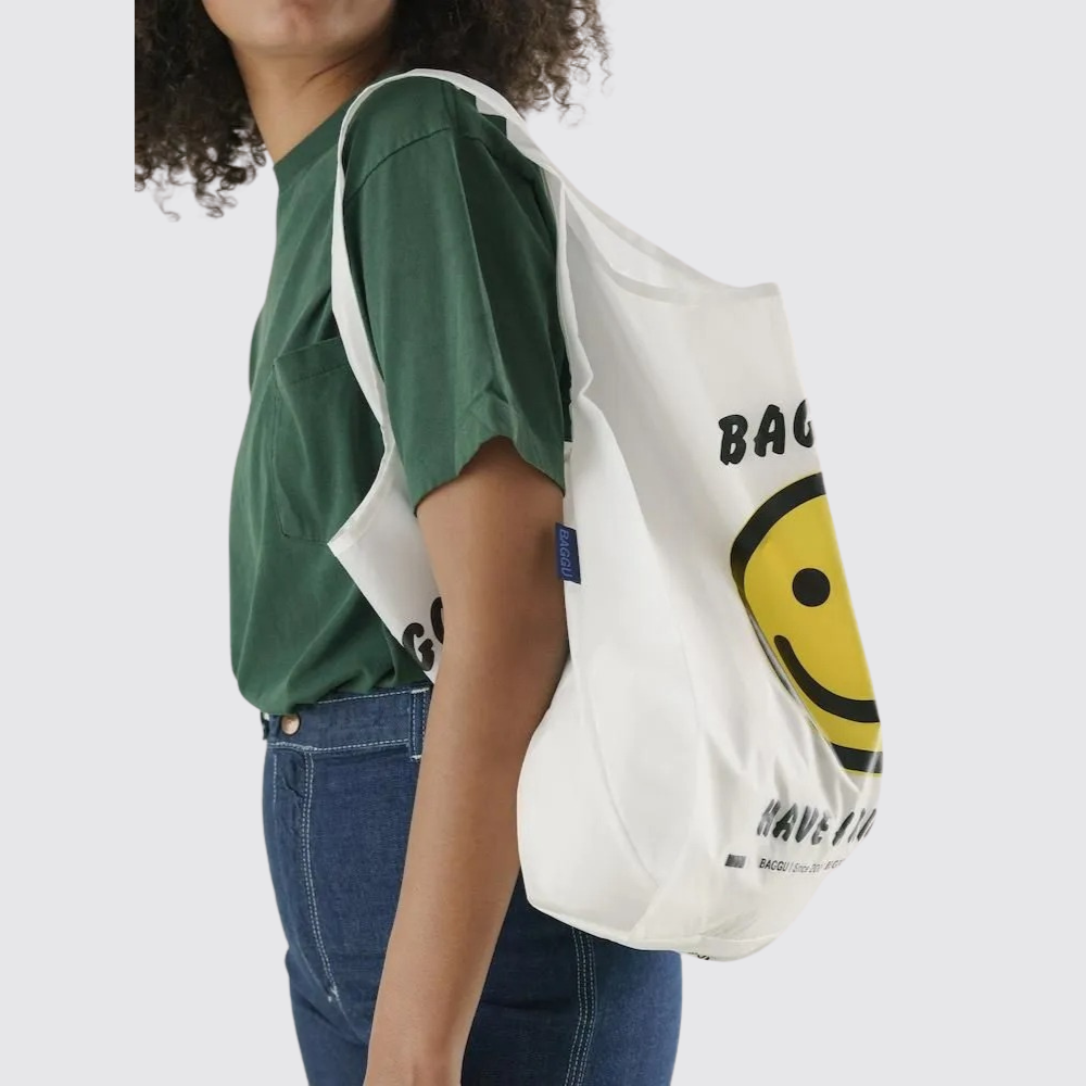 바쿠 숄더백 STANDARD BAGGU 땡큐해피 4582698813859 - 상세 이미지 2