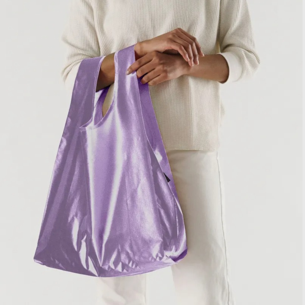 바쿠 숄더백 STANDARD BAGGU 메탈릭 라이트핑크 4582698812807 - 상세 이미지 2