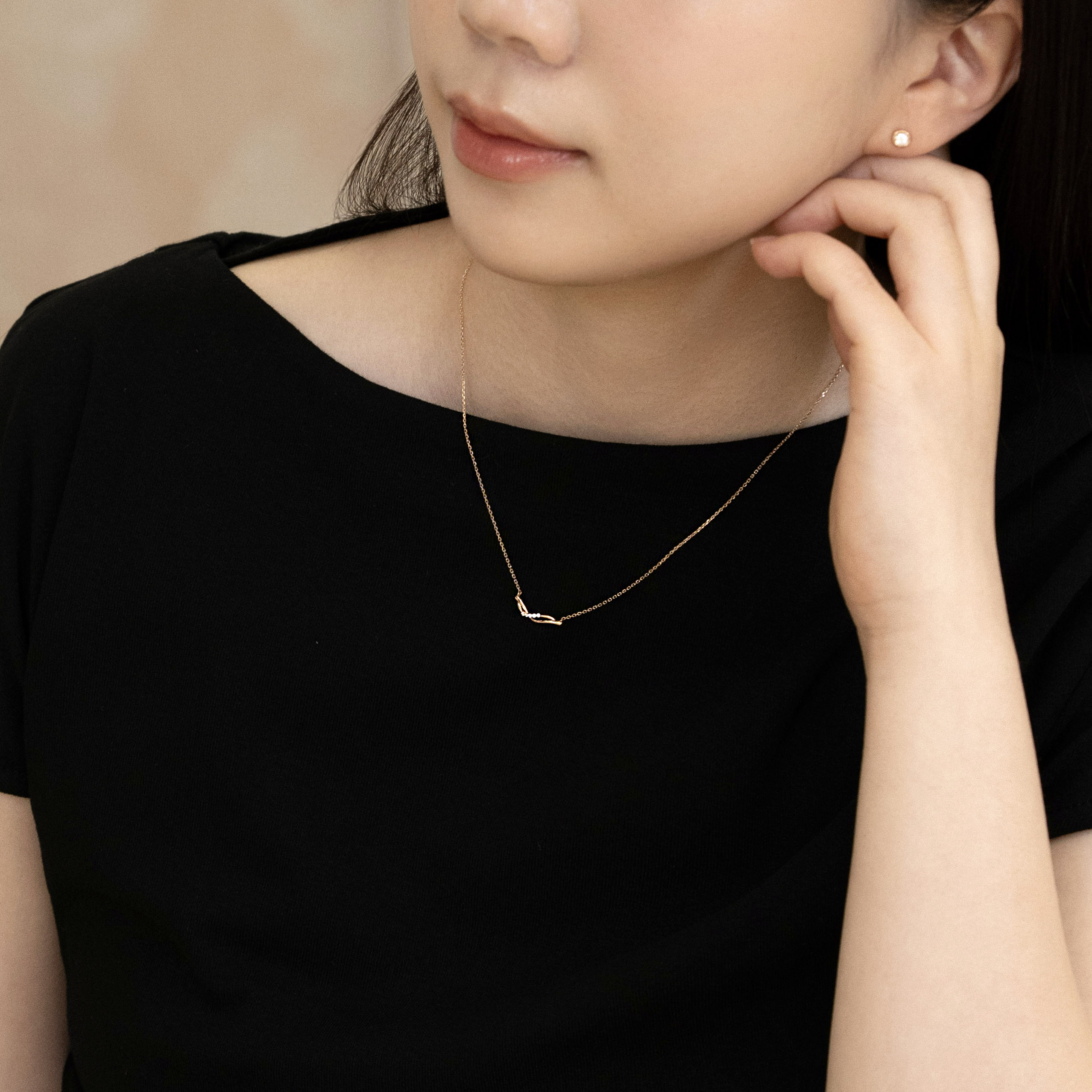 14k 금목걸이 데일리 목걸이 여자 목걸이 웨이브 라인 목걸이 목걸이 선택법