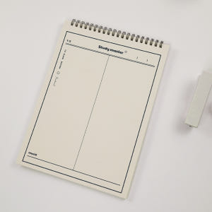 [SET] 뮤니드 스프링 상철 세로 2분할 노트 4권 세트 실사용 후기 | 효과 있을까? - 상품 이미지 4