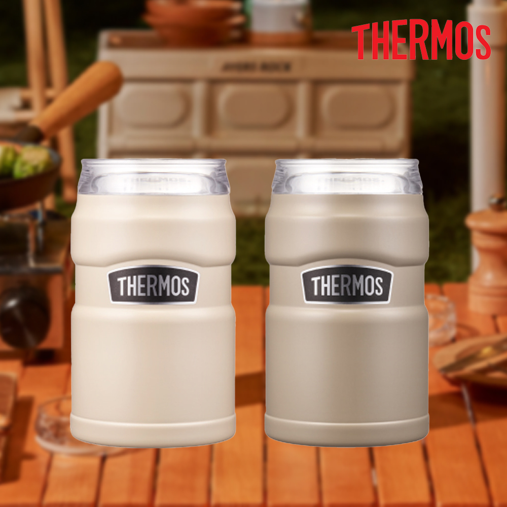 써모스 캔홀더 ROD-002K 350ml 트래블킹 캠핑 차박 맥주 컵 캔쿨러 보냉 텀블러