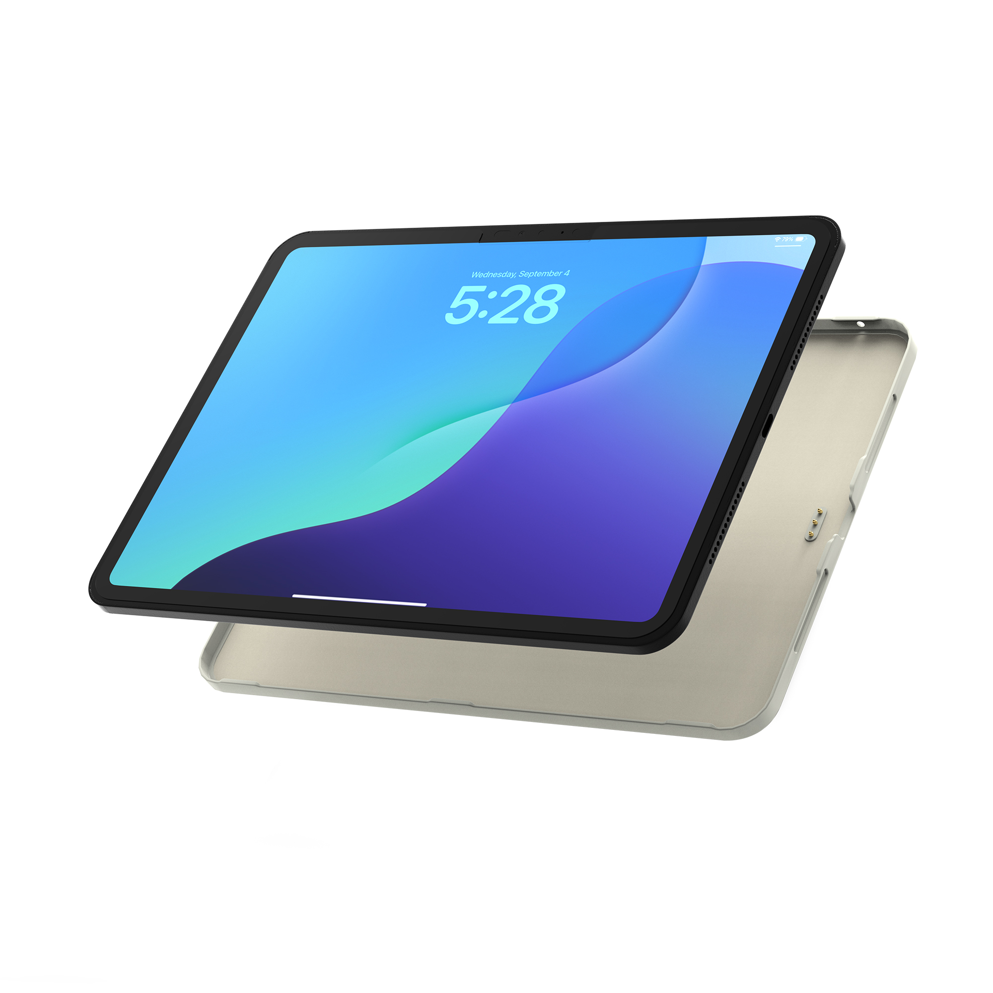 레드빈 매직키보드 호환 분리형 아이패드 케이스 베이지, 아이패드프로11 3세대