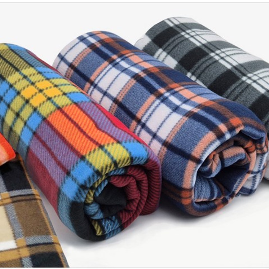 여름 무릎담요 병원 담요 중학생 비행기 체크무늬담요