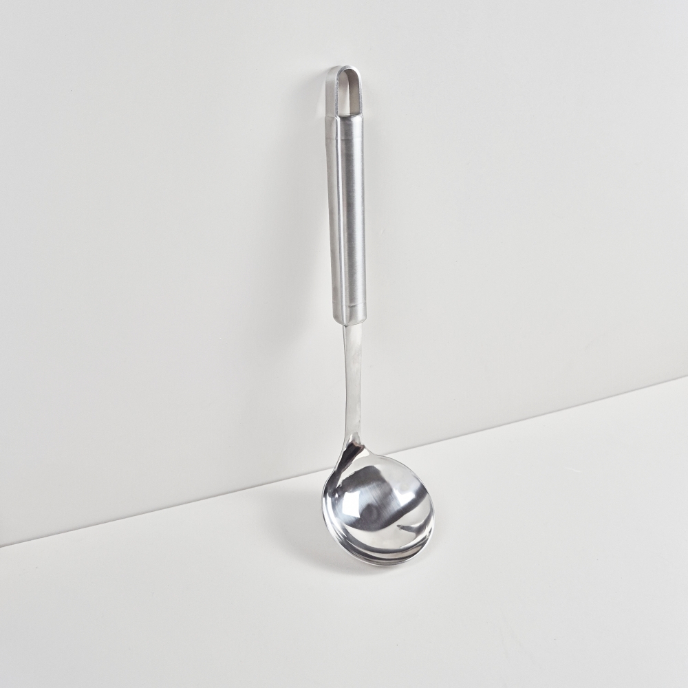 키친블루밍 국내산 국자 스텐 서빙 국자 스텐304 중, 올스텐 - 상세 이미지 5