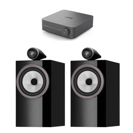 WiiM(윔) AMP Pro + B&W 705 S3 하이파이 네트워크 오디오